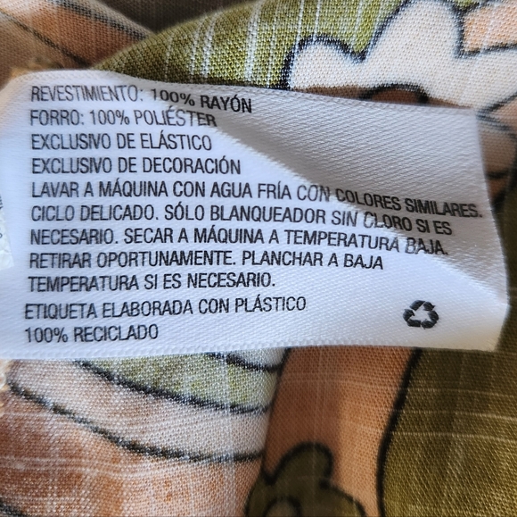 Wild Fable 70s Inspired Floral Strappy Dress Medium - Picture 7 of 8